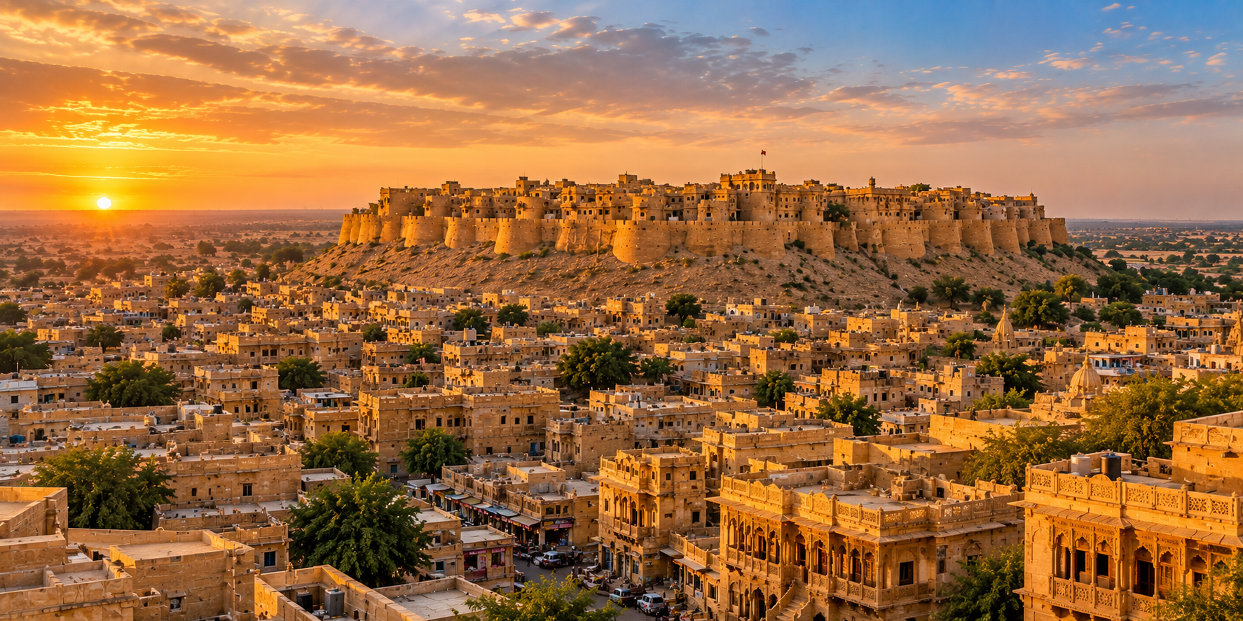Rajasthan sandstone architecture